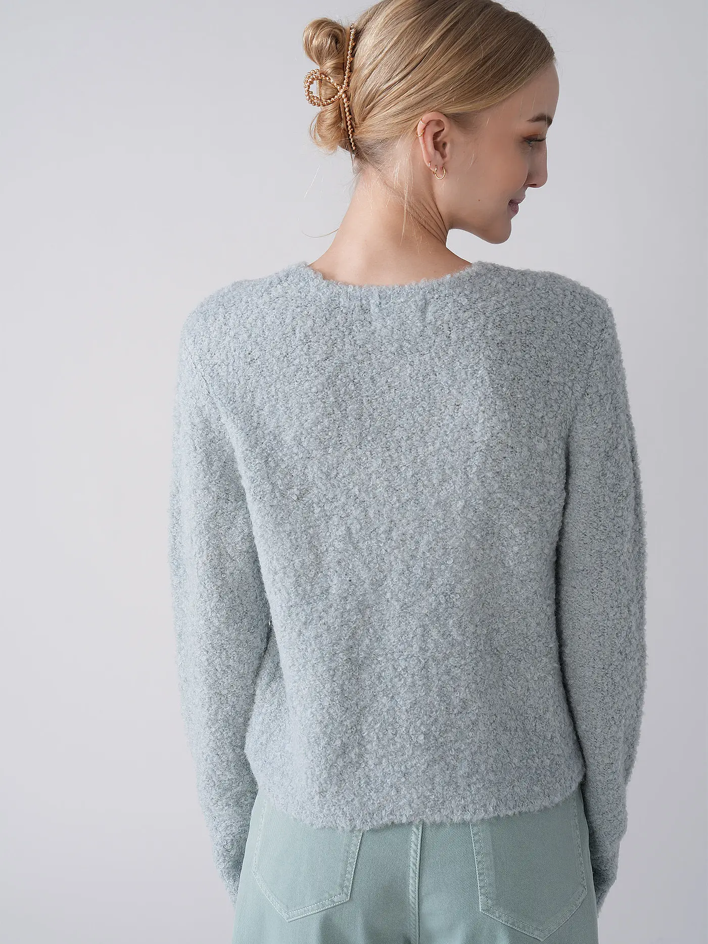 DESIGNERS REMIX | Jäckchen BRIELLE | hellblau