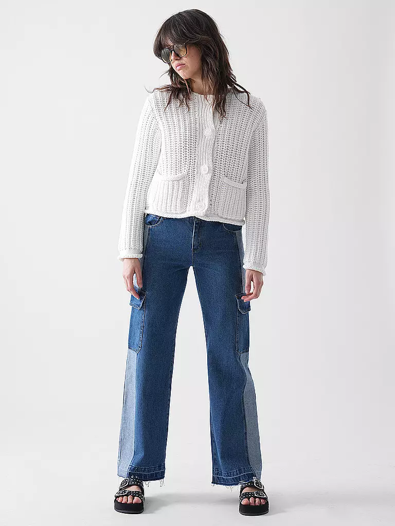DESIGNERS REMIX | Jeans Wide Leg Fit MILES  | hellblau