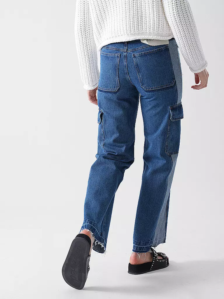 DESIGNERS REMIX | Jeans Wide Leg Fit MILES | hellblau