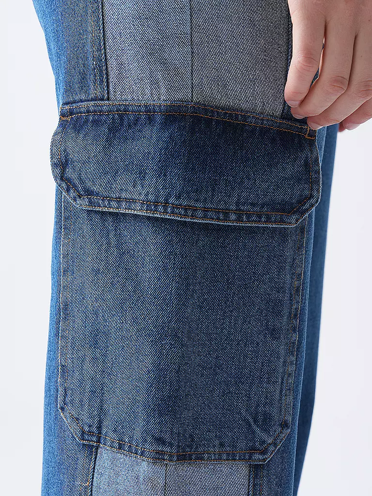 DESIGNERS REMIX | Jeans Wide Leg Fit MILES | hellblau