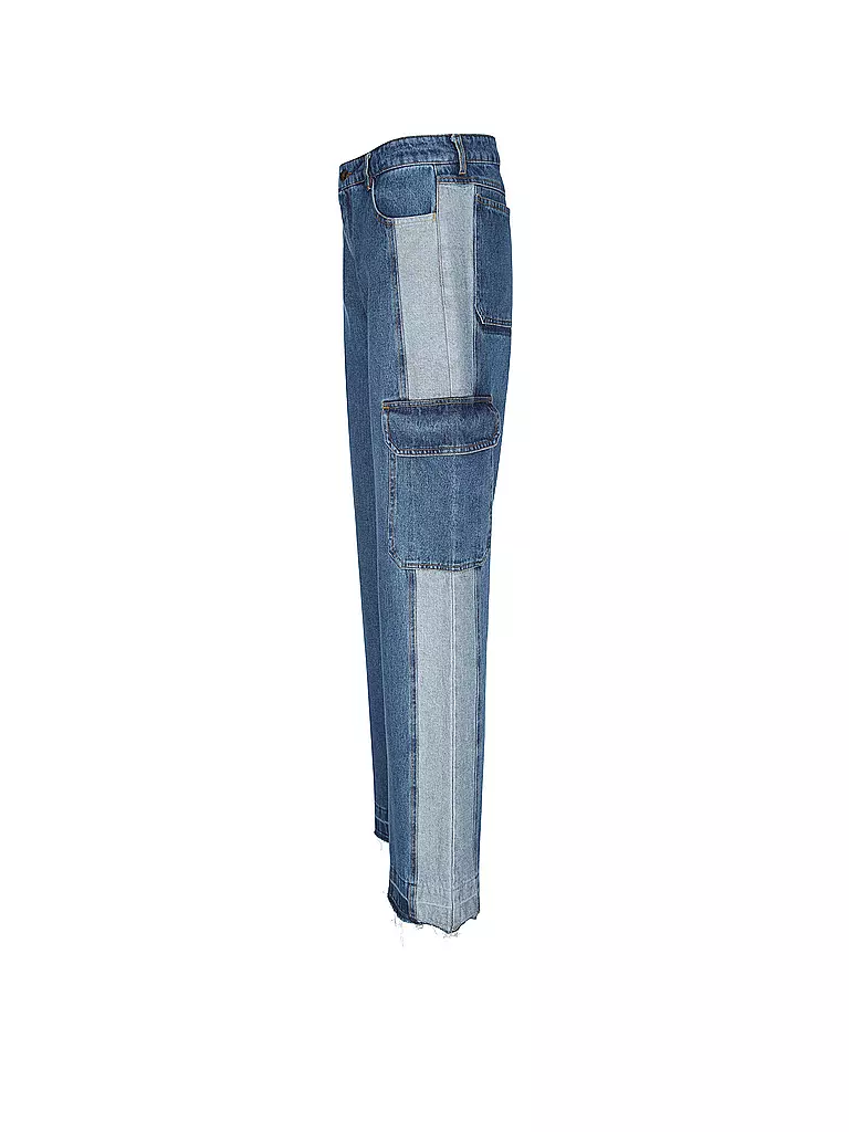 DESIGNERS REMIX | Jeans Wide Leg Fit MILES | hellblau