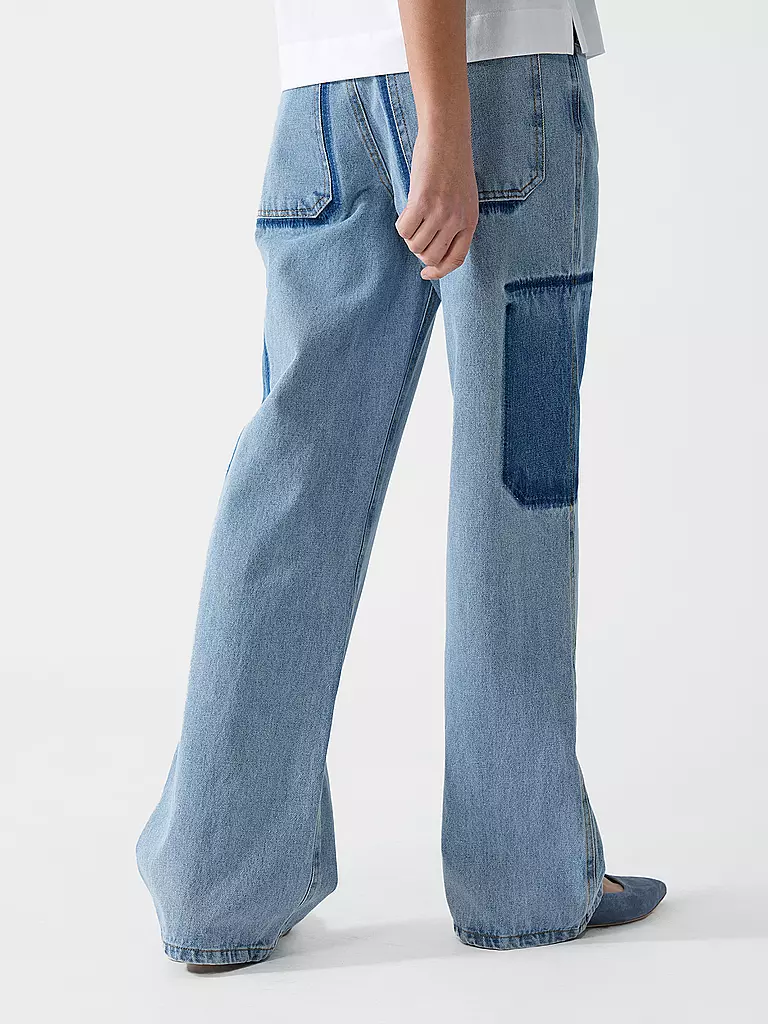 DESIGNERS REMIX | Jeans Wide Leg MILES | hellblau