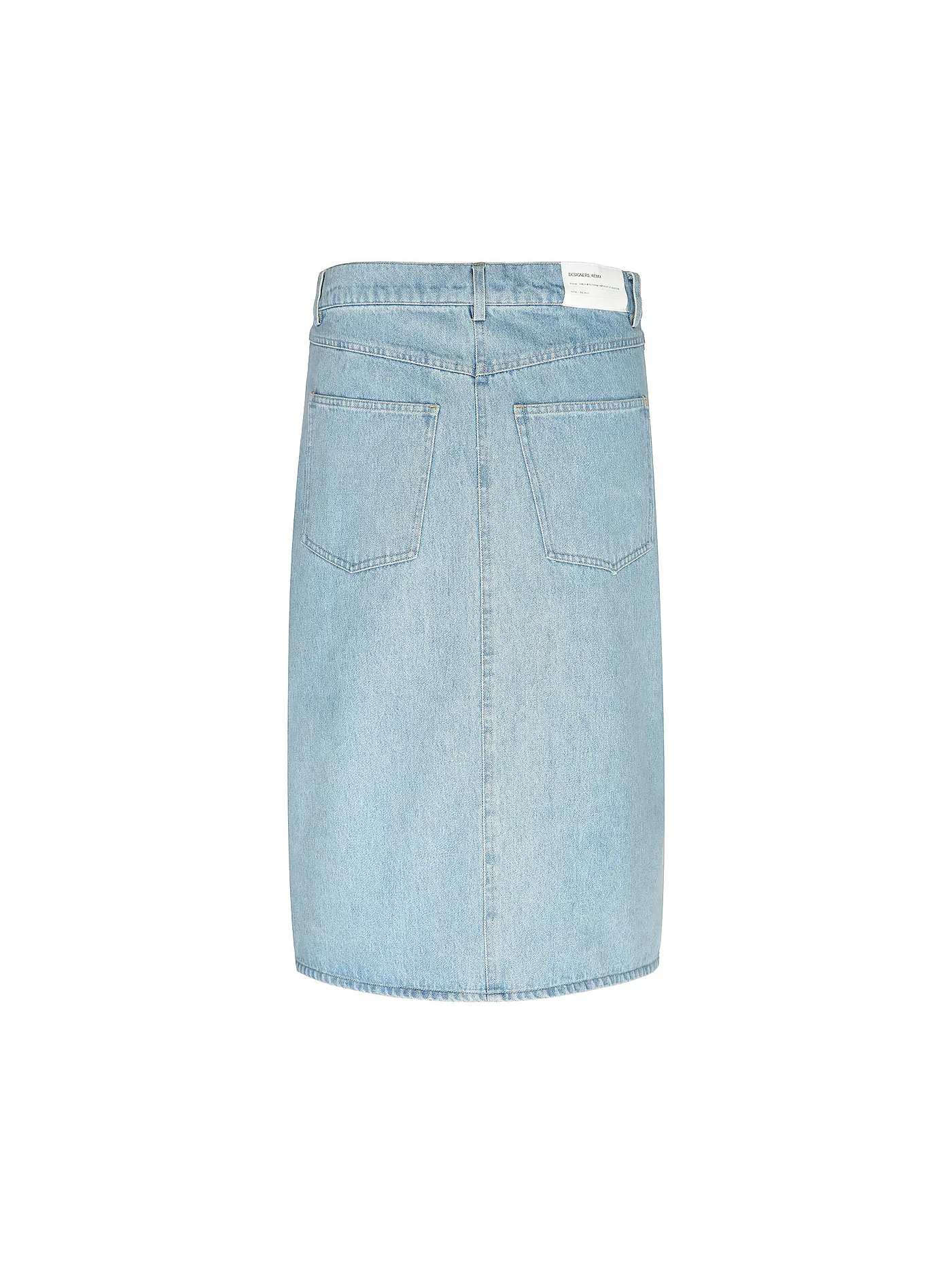 DESIGNERS REMIX | Jeansrock Midi MILES | blau