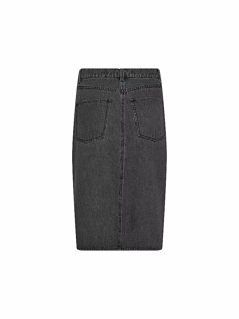 DESIGNERS REMIX | Jeansrock Midi MILES | blau