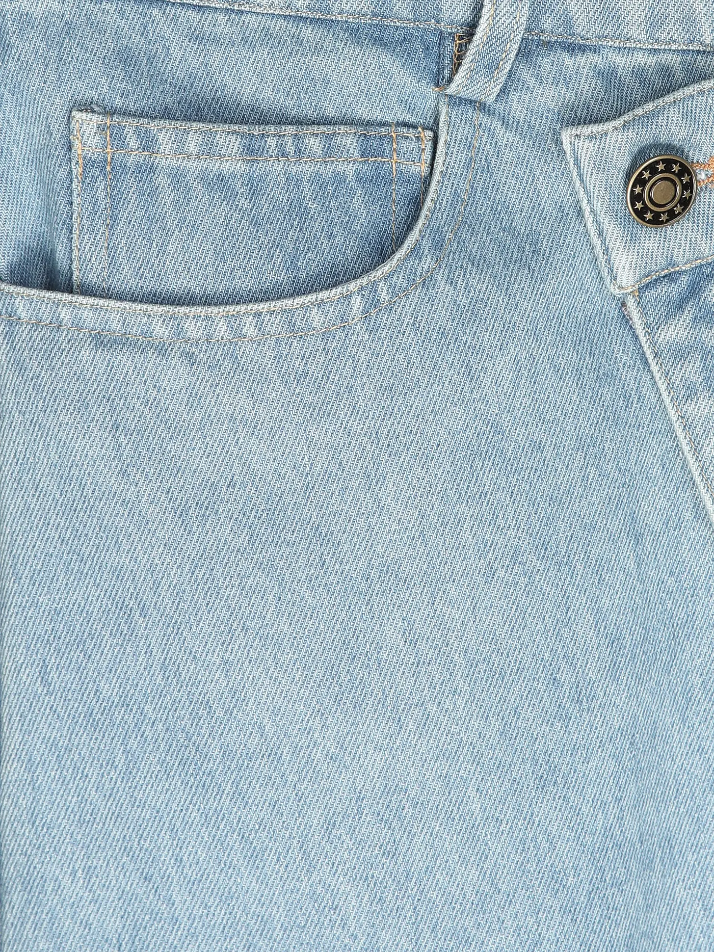DESIGNERS REMIX | Jeansrock Midi MILES | blau