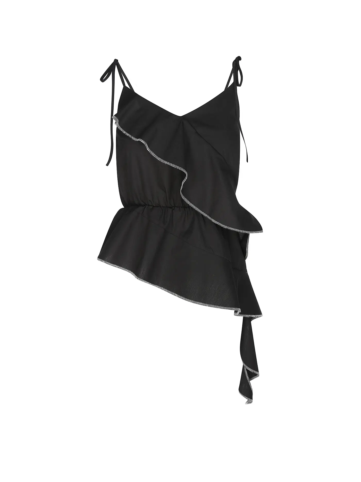 DESIGNERS REMIX | Top CLAIRE | schwarz