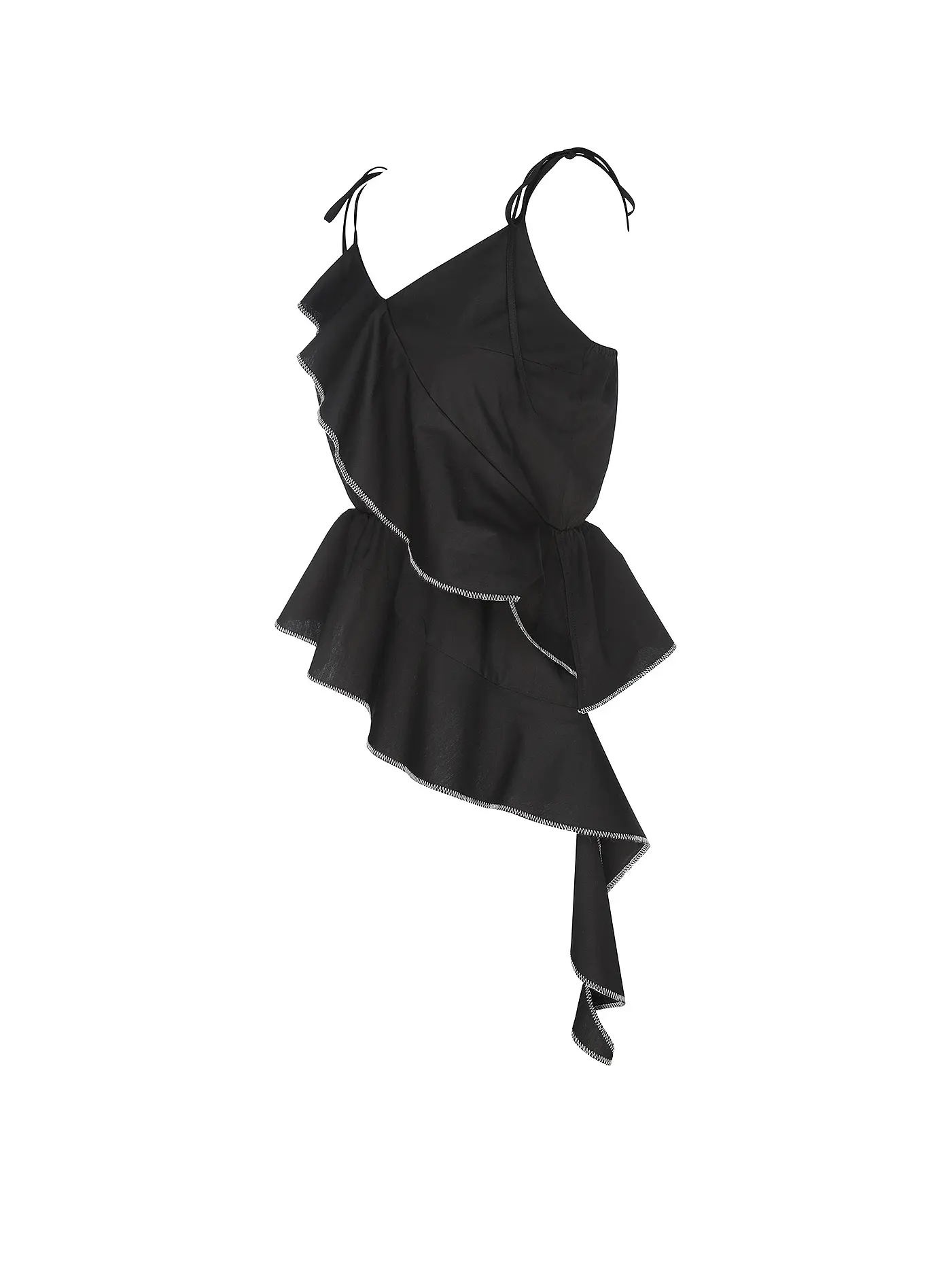 DESIGNERS REMIX | Top CLAIRE | schwarz