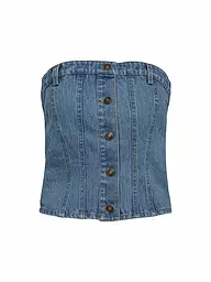 DESIGNERS REMIX | Top MILES BOOB | blau