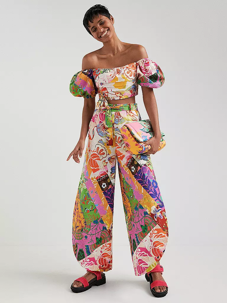 DESIGUAL | Blusenshirt - Carmentop | bunt