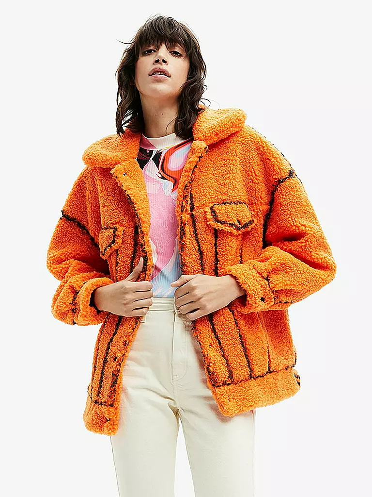 DESIGUAL | Jacke | orange