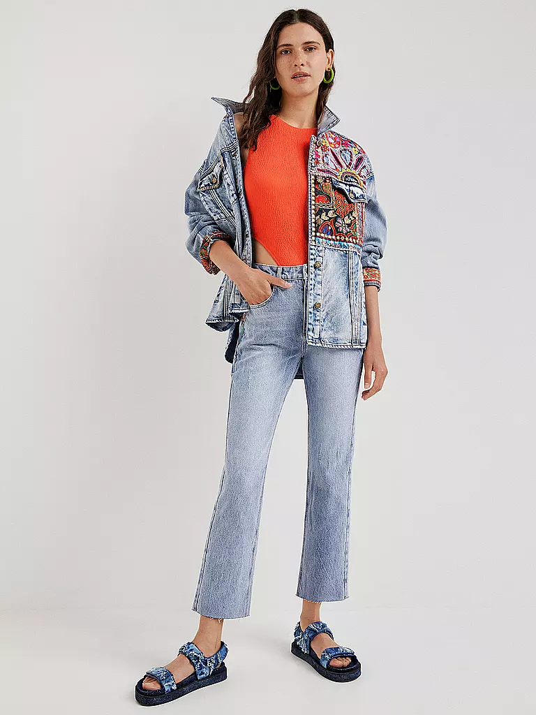 DESIGUAL | Jeansjacke | blau