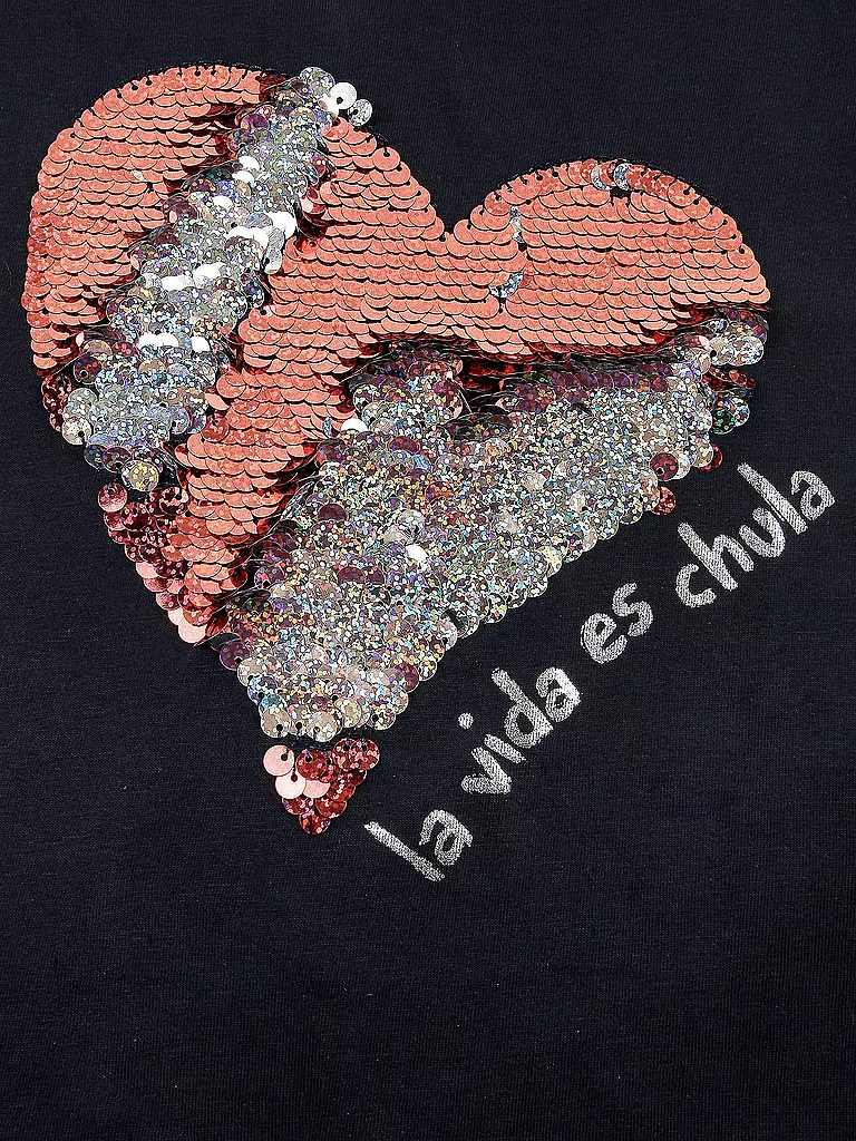 DESIGUAL | Mädchen- T-Shirt mit Wende-Pailletten | 