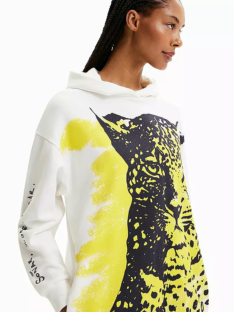 DESIGUAL | Sweatpullover - Hoodie | weiss