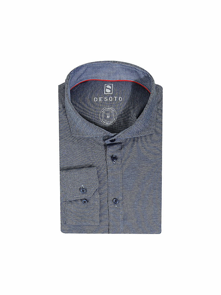 DESOTO Jerseyhemd blau | XL