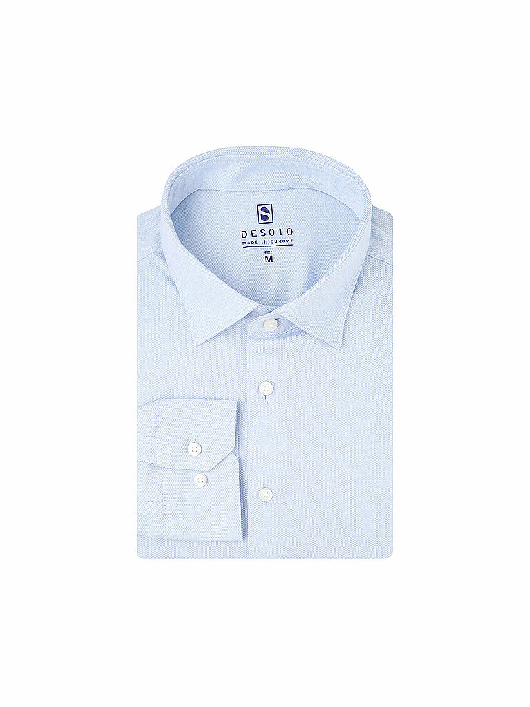DESOTO Jerseyhemd hellblau | XXL