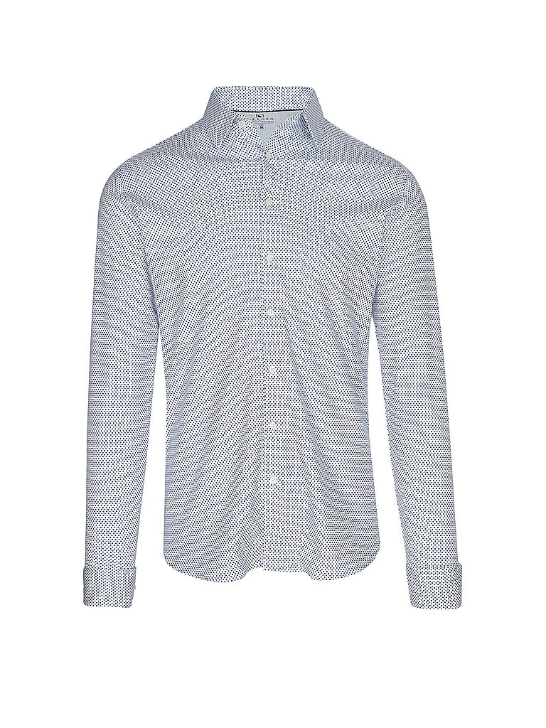 DESOTO Jerseyhemd Slim Fit weiss | XXL