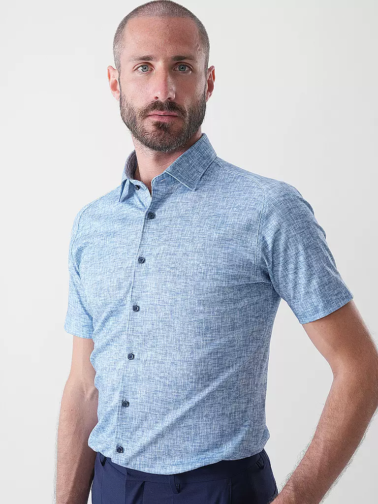 DESOTO | Hemd Slim Fit  | blau