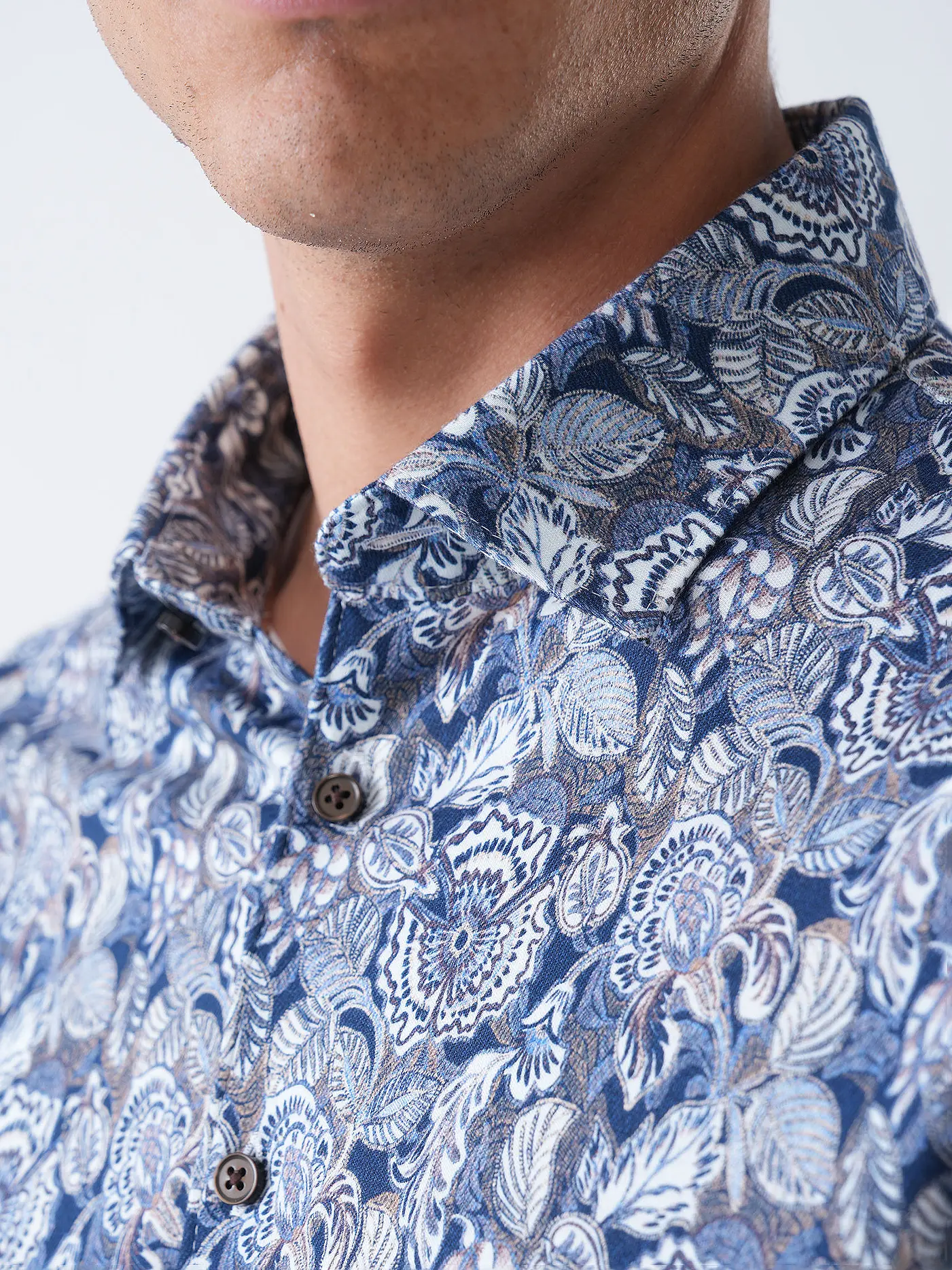 DESOTO | Hemd Slim Fit  | dunkelblau