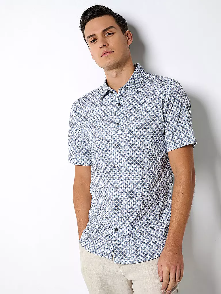 DESOTO | Hemd Slim Fit | grau