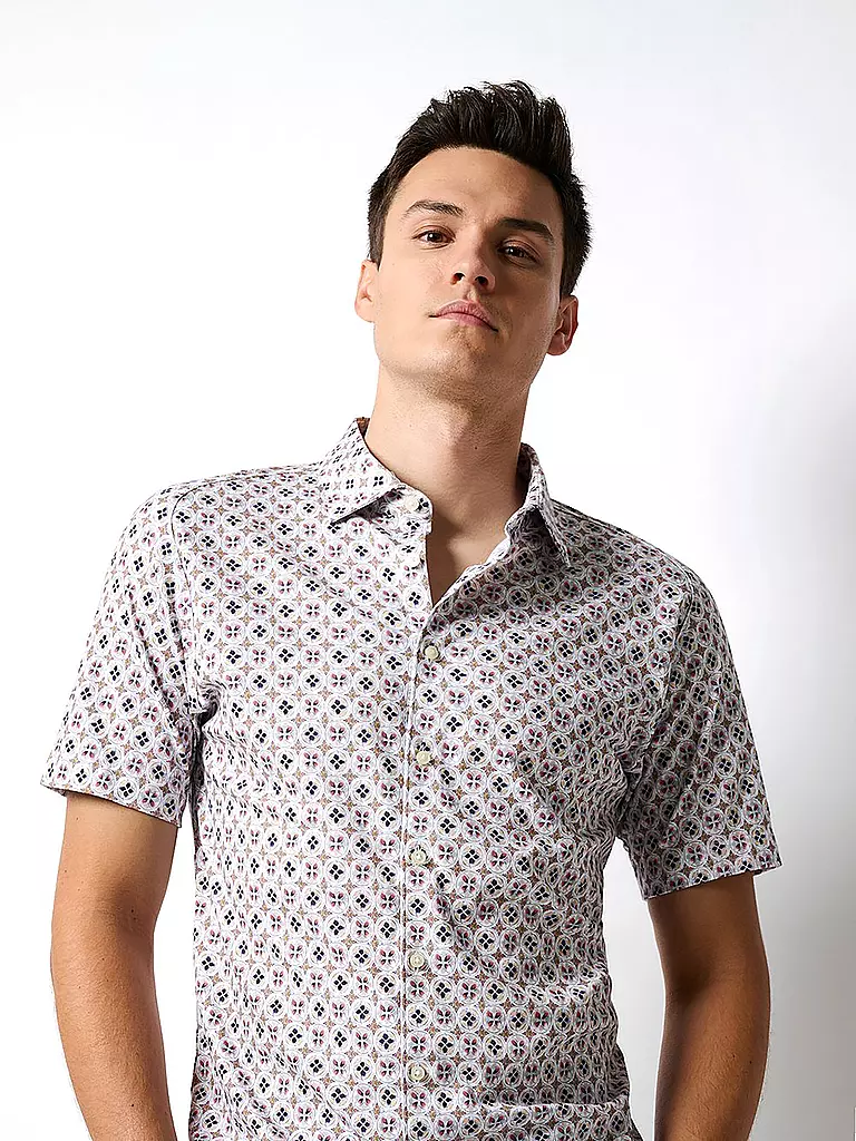 DESOTO | Hemd Slim Fit | grau