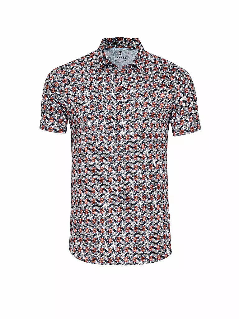 DESOTO | Jersexhemd Slim Fit  | orange
