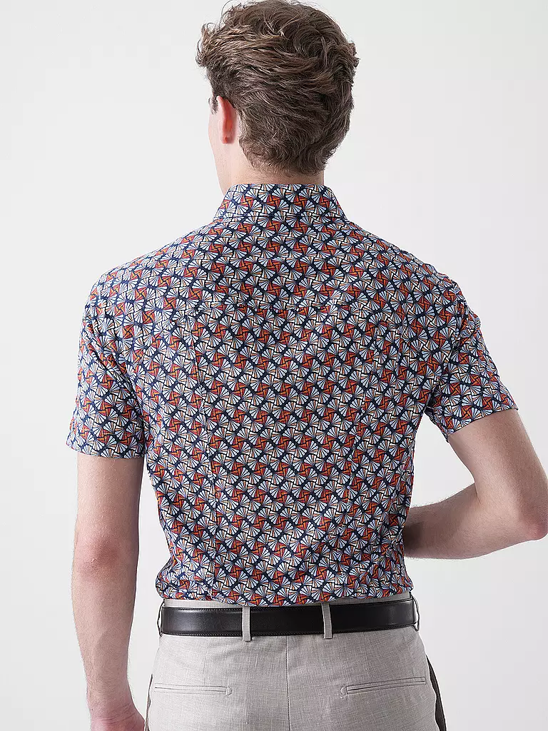 DESOTO | Jersexhemd Slim Fit | orange