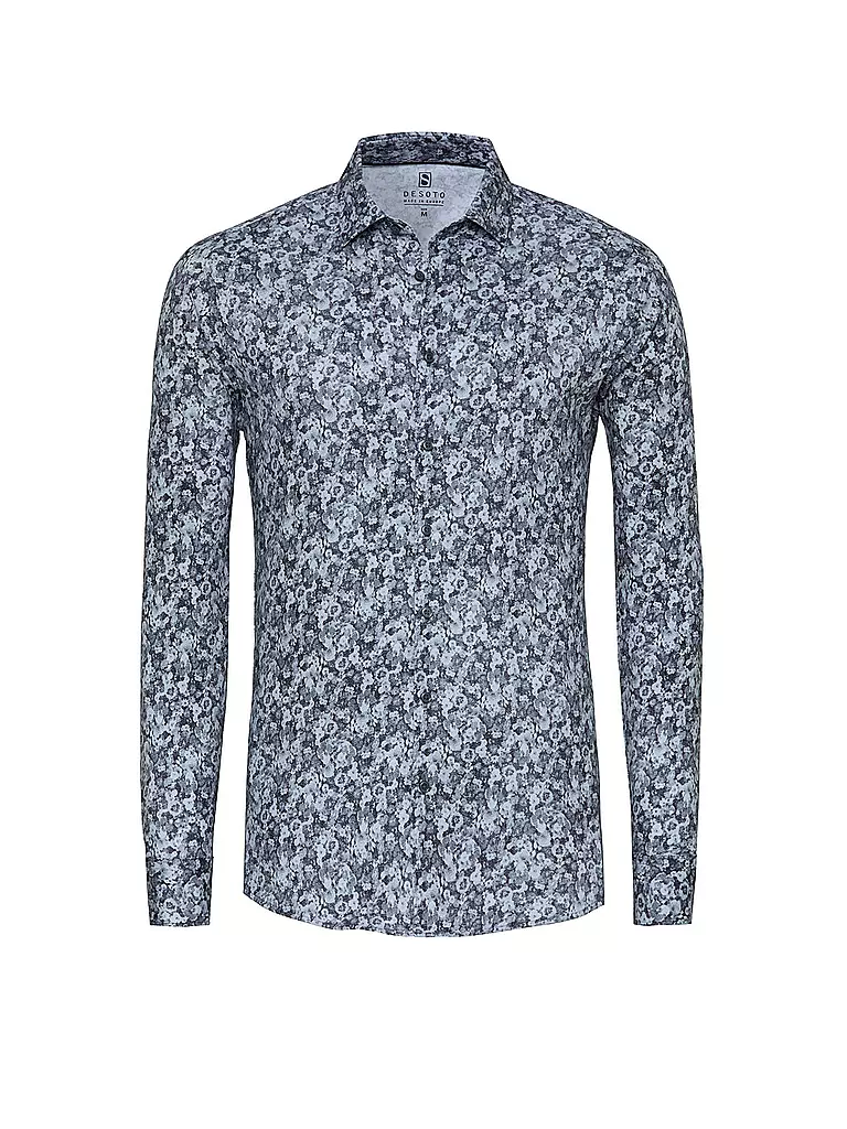 DESOTO | Jerseyhemd Slim Fit  | schwarz