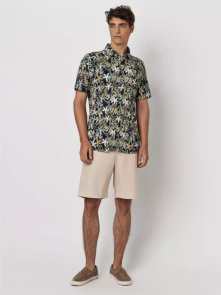 DESOTO | Jerseyhemd Slim Fit  | dunkelblau