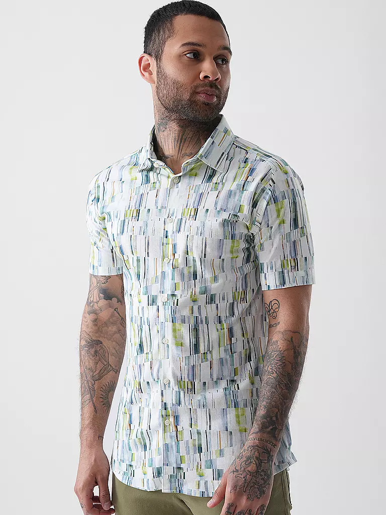 DESOTO | Jerseyhemd Slim Fit  | grün
