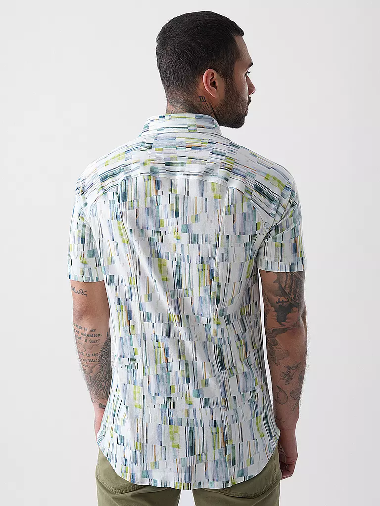 DESOTO | Jerseyhemd Slim Fit  | grün