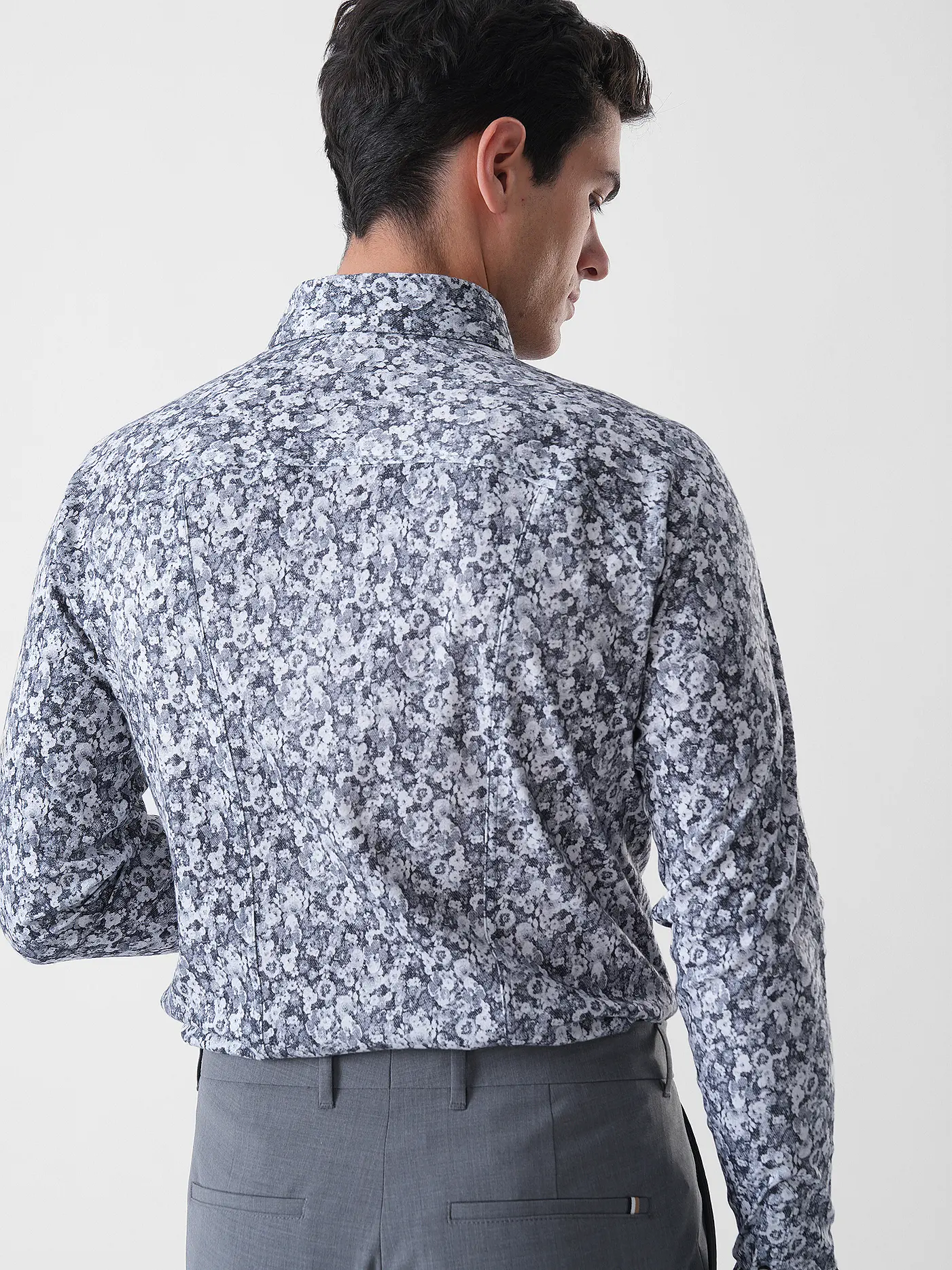 DESOTO | Jerseyhemd Slim Fit  | schwarz