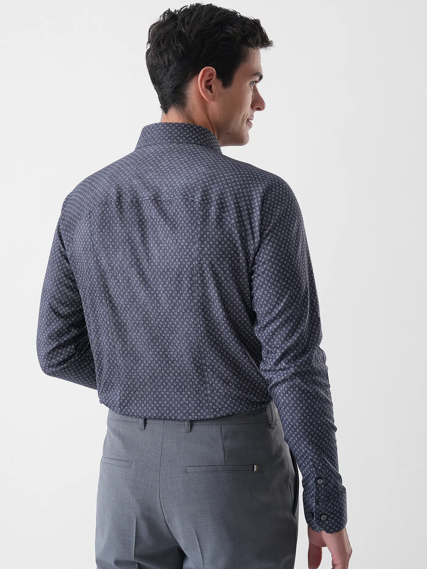 DESOTO | Jerseyhemd Slim Fit  | dunkelblau