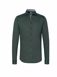 DESOTO | Jerseyhemd Slim Fit | dunkelgrün