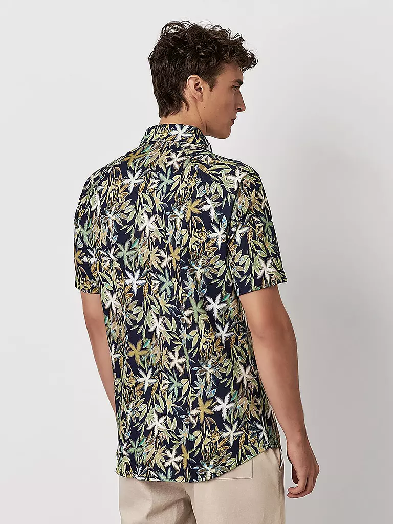 DESOTO | Jerseyhemd Slim Fit | grün