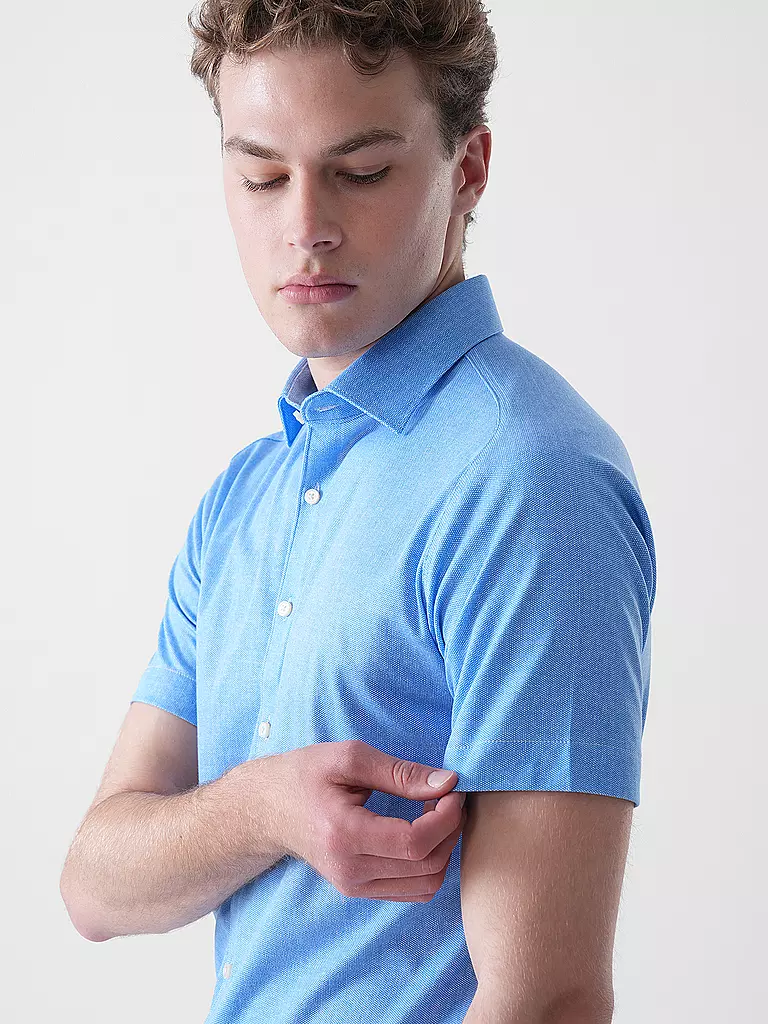 DESOTO | Jerseyhemd Slim Fit | orange