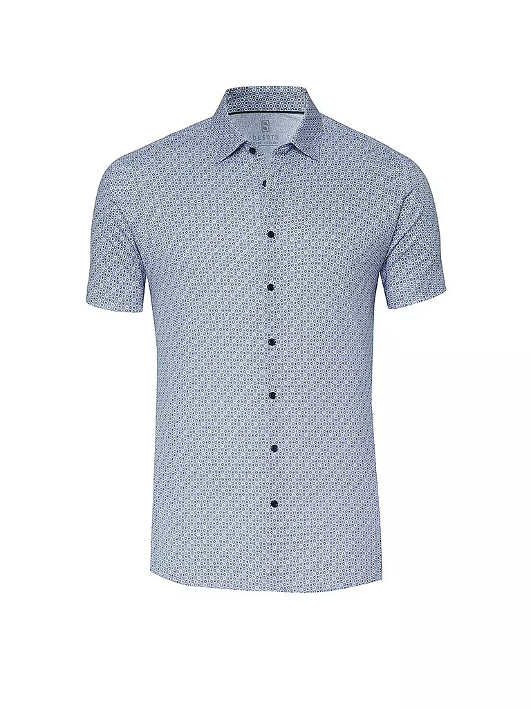 DESOTO | Jerseyhemd Slim Fit | blau