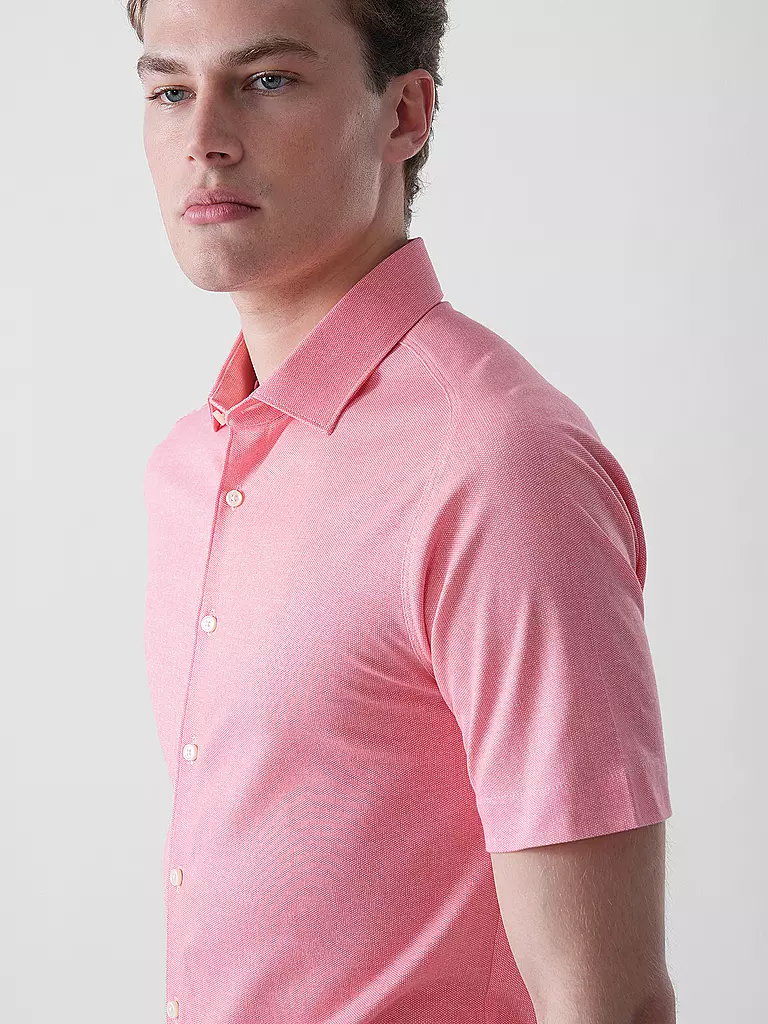 DESOTO | Jerseyhemd Slim Fit | blau