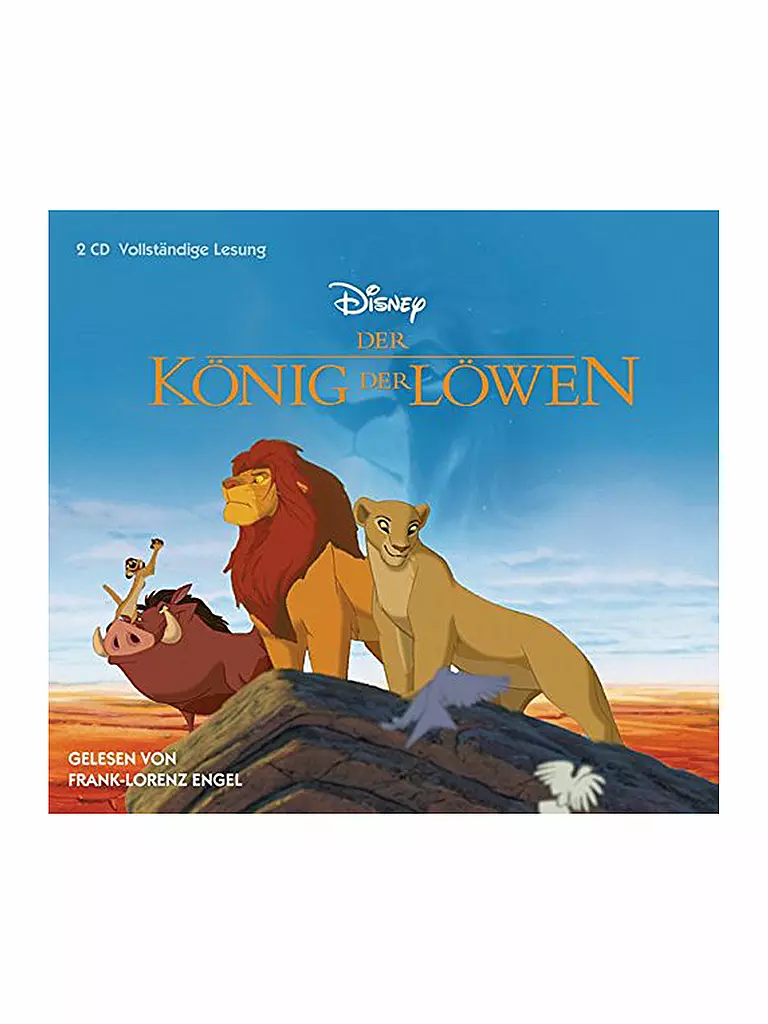 DHV VERLAG | CD Hörbuch - Der König der Löwen | 