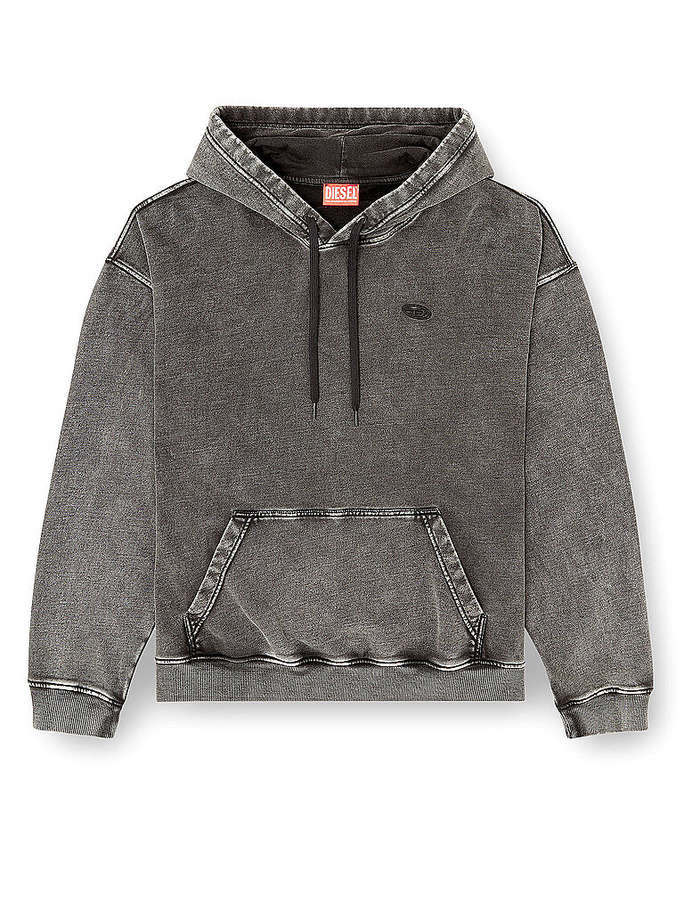 DIESEL Kapuzensweater - Hoodie S-BOXT-HOOD-DEN grau | L