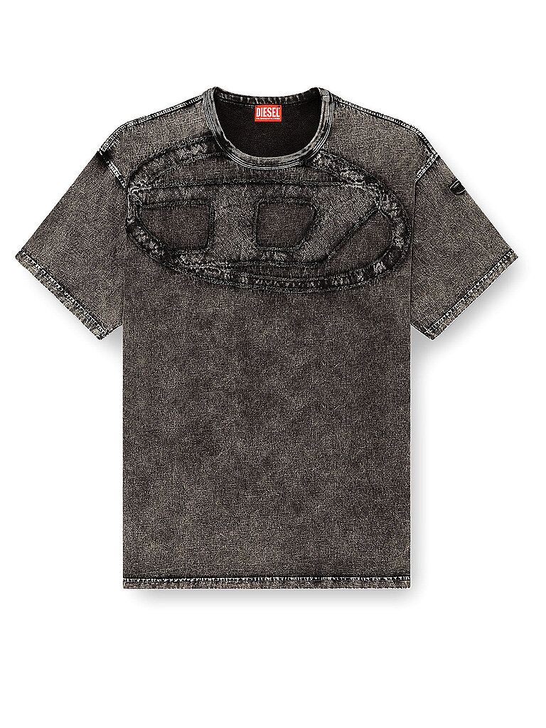 DIESEL T-Shirt T-BOXT-DEN grau | L