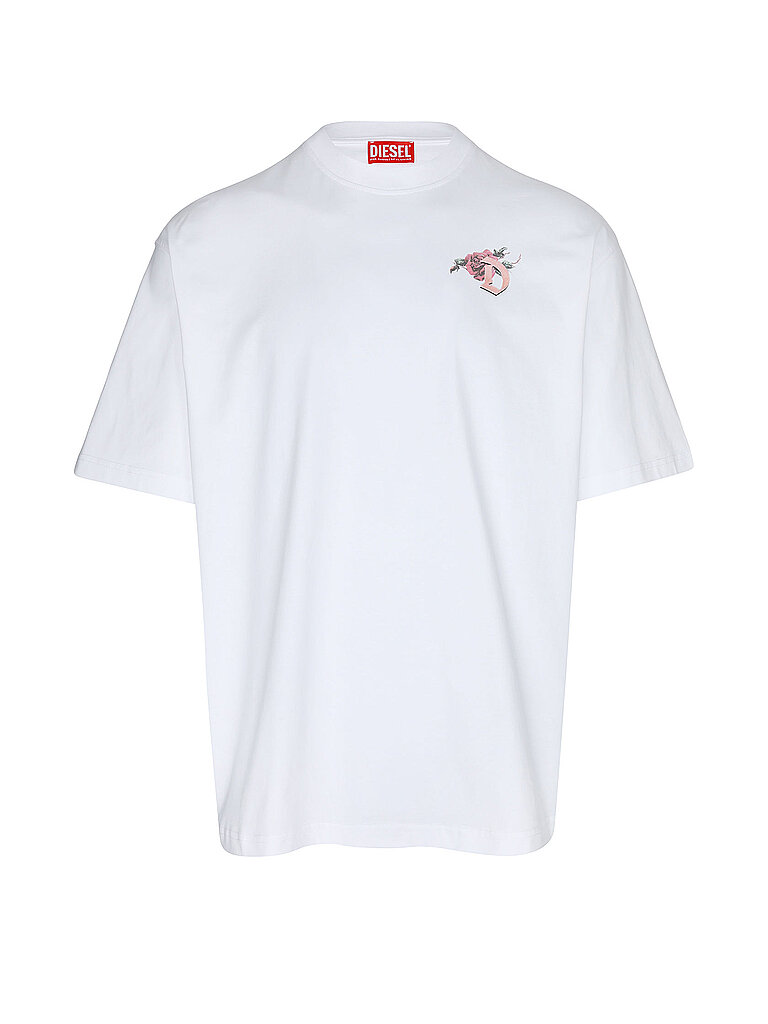 DIESEL T-Shirt weiss | L