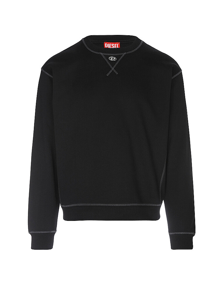 DIESEL Sweater schwarz | L