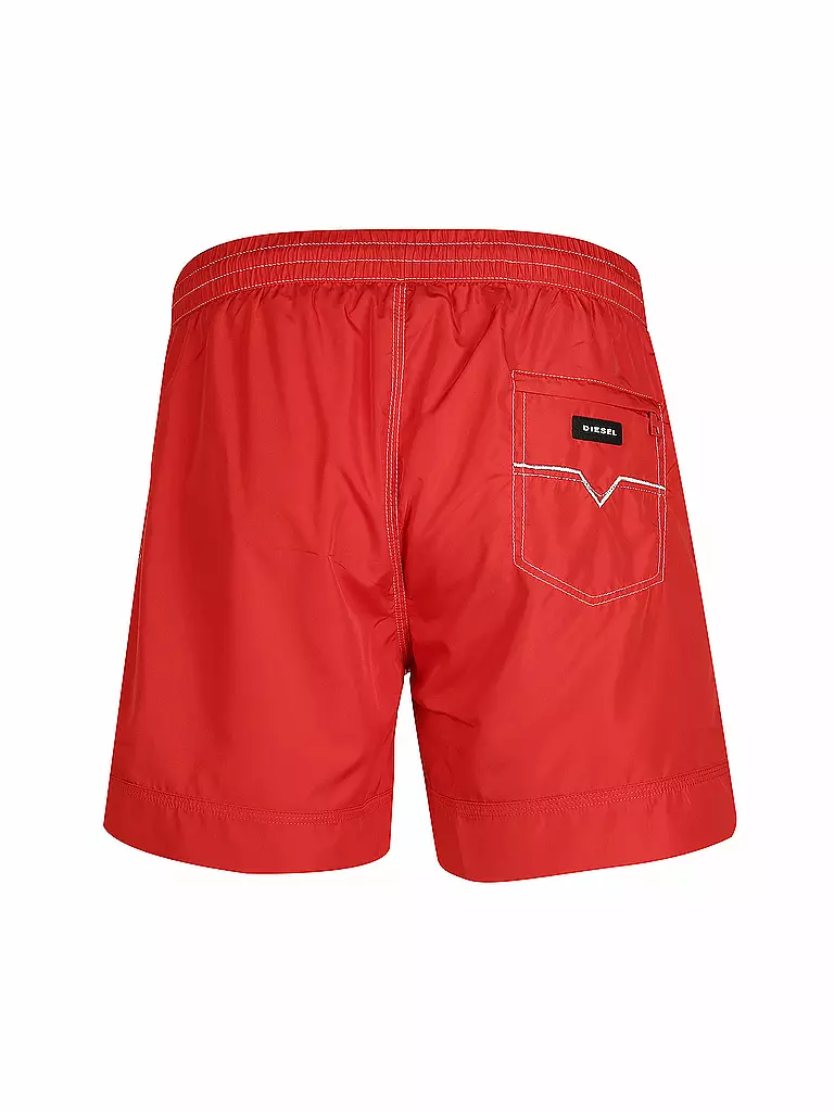 DIESEL | Badehose - Beachshort | rot