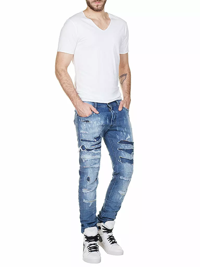 DIESEL | Jeans Slim-Carrot-Fit "Tepphar" (Weltweit Limitierte Jeans) | blau