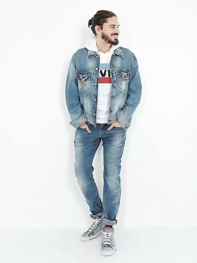 DIESEL | Jeansjacke  | blau