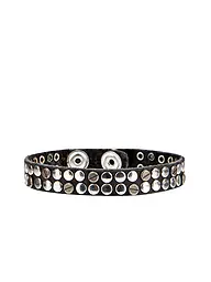 DIESEL | Lederarmband | schwarz