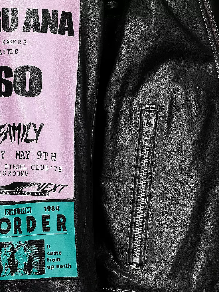 DIESEL | Lederjacke  | 