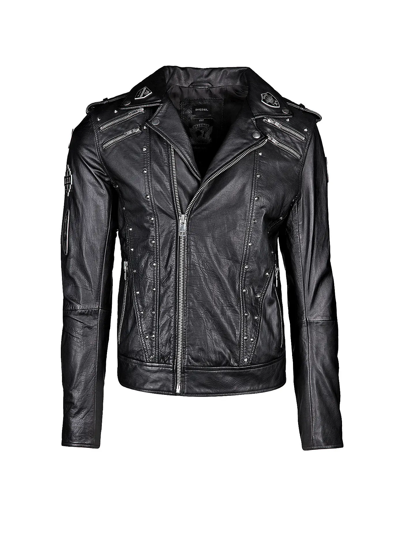 DIESEL | Lederjacke | schwarz