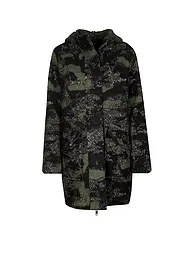 DIESEL | Woll-Mantel  | olive