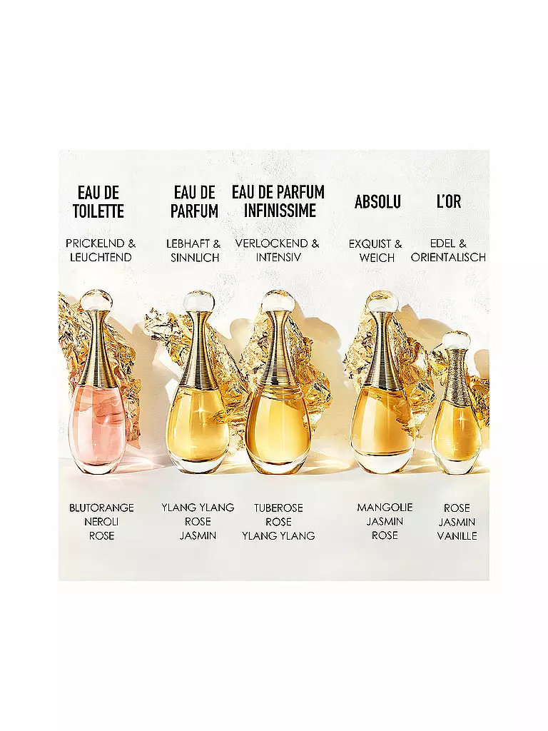 DIOR | J'adore absolu Eau de Parfum 50ml | transparent